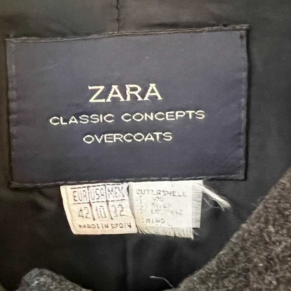 Zara Woman Vintage Coat View 5